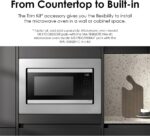 SAMSUNG 1.9 cu. ft. Countertop Microwave with Sensor Cooking, Stainless Steel, MS19DG8500SRAA - Image 9