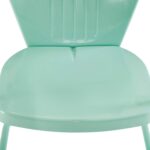 Crosley Furniture Griffith Outdoor Chair, Retro Metal Patio Chairs for Dining, Porch, Deck, Balcony, Aqua - Image 12