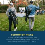 GCI Outdoor Kickback Rocker Outdoor Rocking Chair with Beverage Holder - Image 7