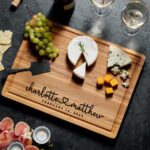 Personalized Wood Engraved Cutting Board - Valentines Day Gifts for Her - Unique Present for Wedding, Anniversary, Housewarming, Birthday, Holiday, or Romantic Gift Idea for Friends, Family, Mom, Dad - Image 6