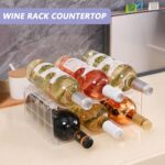 BOPai Clear Wine Racks for Refrigerator, Water Bottle Organizer, 6 Bottles - Image 5