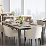 GarveeHome 70.8 in Industrial Dining Table for 6, Wooden Long Dinner Table with Mortise Tenon Design, Kitchen Table with Sturdy Metal Legs, for Dining Room Home Office Living Room, Grey - Image 9