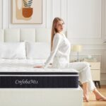 8 Inch Twin Mattress, Memory Foam Hybrid Mattress in a Box with Independent Spring for Motion Isolation and Pressure Relief, Comfortable Medium Firm - Image 5