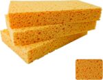 6 x 3.6 x 0.9 Inch JK SP-T22 Large Sponge, Kitchen Sponges, Handy Sponges, Cellulose Sponges, Dish Washing Sponge, Natural Sponge, Car Washing Sponge, Eco Friendly Sponge - Image 2