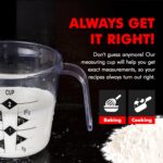 Chef Craft Select Plastic Measuring Cup, 2 Cup, Clear - Image 4