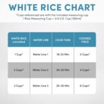 AROMA® 6-Cup (Cooked) One-Touch Pot Style Rice Cooker with CoreCoat™ PFAS-Free Nonstick Ceramic Surface (1.5 Quarts) - Image 7