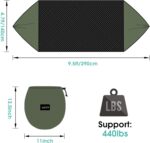 G4Free Large Camping Hammock with Mosquito Net 2 Person Pop-up Parachute Lightweight Hanging Hammocks Tree Straps Swing Bed for Outdoor Backpacking Backyard Hiking - Image 6