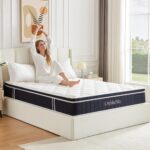 8 Inch Twin Mattress, Memory Foam Hybrid Mattress in a Box with Independent Spring for Motion Isolation and Pressure Relief, Comfortable Medium Firm - Image 7