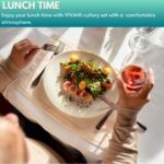 VIVANI 16 Piece Silverware Set for 4, Premium Stainless Steel Cutlery Set, Utensil Sets, Flatware Sets for 4, Forks Spoons and Knives Set Dishwasher Safe for Home Kitchen - Image 7