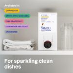 ATTITUDE Dish Soap Refill, EWG Verified, Plant-Based & Vegan Dishwashing Liquid, Naturally Derived, Citrus Zest Scent, 67.6 Fl Oz - Image 3