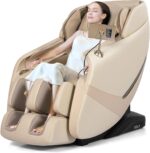 RELX 2026 Massage Chair Full Body, Zero Gravity Airbag Shiatsu Massage Chair with SL-Track, Heating, AI Control, Body Scan, 13 Modes, Foot Rollers, and Deep Yoga Stretch (Beige) - Image 2