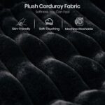 Belffin Oversized Sofa Bed Modular Sectional Sleeper Sofa with Pull Out Bed L Shaped Couch with Storage Chaise Black Couch - Image 9