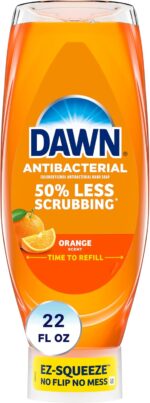 Dawn Ultra Antibacterial EZ-Squeeze Hand Soap, Orange, 22 Fl Oz - Image 2