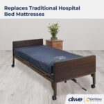 Drive Medical 15076 Decompressing Foam Mattress, Blue - Image 4