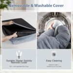 WNPETHOME XXL Extra Large Dog Bed, Washable Dog Couch with Removable Waterproof Cover, Orthopedic Large Pet Sofa Bed with Bolster Sides for Sleeping - Image 5