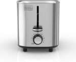 BLACK+DECKER® 2-Slice Toaster with 7 Toast Shade Settings, Extra-Wide Slots for Bagels, Stainless Steel Exterior Finish - Image 3