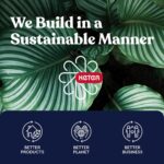 Keter Rockford 38‑Gallon Outdoor Trash Can – Resin Patio Garbage Bin with Locking Lid & Easy‑Clean Drip Tray, Weather‑Resistant Design, Grey - Image 14