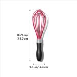 OXO Good Grips 9-Inch Silicone Whisk - Red - Image 3