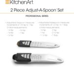 KitchenArt Stainless Steel Pro Sliding Adjust-A-Tablespoon and Teaspoon, Adjustable Measuring Spoon Set - Image 7