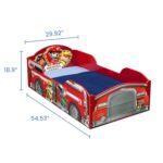 Delta Children Wood Toddler Bed - Greenguard Gold Certified, Nick Jr. PAW Patrol - Image 8
