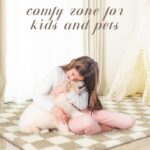 Super Soft Rug for Bedroom, 5x7 Ft Beige and White Area Rug Classic Checkered Shaggy Anti-Skid High Pile Soft Fluffy Rug Fuzzy Carpet for Living Room Bedroom Kids Room Nursery, Dorm Home Decor - Image 7