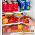 Criusia Drawer Organizer, 10 Pack Large Clear Plastic Set, 3 Size Versatile Bathroom and Vanity Organizer Trays, Storage Bins for Makeup, Bedroom, Kitchen Utensils - Image 9