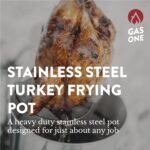 GasOne Stainless Steel Stockpot with Basket – 53qt Stock Pot with Lid and Reinforced Bottom – Heavy-Duty Cooking Pot for Deep Frying, Turkey Frying, Beer Brewing, Soup, Seafood Boil – Satin Finish - Image 3