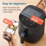 COSORI Air Fryer 2.1 QT, Small & Mini 4-in-1 airfryer Ideal for Simple Meals and Snack, Easy to Leftover Food to Crispy, Up to 97% Less Oil, 30 In-App Recipes, Nonstick & Dishwasher-Safe Basket - Image 8