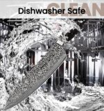 Knife Set, 15 Pieces Kitchen Knife Set with Built in Sharpener, High Carbon German Stainless Steel Knife Block Set, Dishwasher Safe - Image 7