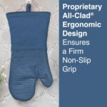 All-Clad Premium Silicone Oven Mitts, 2-Pack, Indigo - Image 6