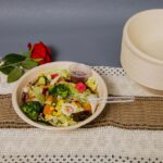 32oz Disposable Salad Bowls 150Pack, Big Paper Bowls, Large, Heavy-Duty, Eco-Friendly, Bulk Pack, Compostable Bowls, Biodegradable Made of Sugar Cane Fibers,Perfect For Salad - Image 6