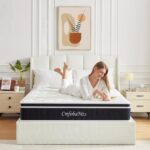 8 Inch Twin Mattress, Memory Foam Hybrid Mattress in a Box with Independent Spring for Motion Isolation and Pressure Relief, Comfortable Medium Firm - Image 9