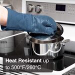 All-Clad Premium Silicone Oven Mitts, 2-Pack, Indigo - Image 5