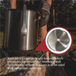 GasOne Stainless Steel Stockpot with Basket – 53qt Stock Pot with Lid and Reinforced Bottom – Heavy-Duty Cooking Pot for Deep Frying, Turkey Frying, Beer Brewing, Soup, Seafood Boil – Satin Finish - Image 6