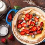 Miereirl 6 Quart Enameled Dutch Oven Pot with Lid, Cast Iron Dutch Oven with Dual Handles for Bread Baking, Cooking, Non-stick Enamel Coated Cookware (Dark Blue) - Image 8