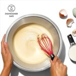 OXO Good Grips 9-Inch Silicone Whisk - Red - Image 6