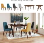 Signature Design by Ashley Lyncott Mid-Century Dining Extension Table, Dark Brown - Image 6