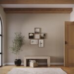 Maven Lane Zeno Bench – Grey Solid Wood – Ideal for Living Room, Entryway and Bedroom Décor - Image 9