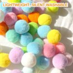 31Pcs Cat Ball Toy Launcher Gun,Cat Balls Fetch Toy,30Pcs Plush Fuzzy Balls Launcher Cat Toy for Cats with 1 Gun,Funny Interactive Cat Toys for Bored Indoor Adult Cats,Cute Kitten Kitty Toys - Image 6