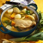 Cast Iron Dutch Oven with Lid - 3.8 qt Slate Blue Enameled Dutch Oven for Bread Baking - Image 7