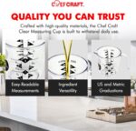Chef Craft Select Plastic Measuring Cup, 2 Cup, Clear - Image 7
