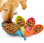 Vila Pet Food Measuring Scoop Cups, One Set to Feed Them All - Ideal for Multi-Pet Homes, Perfect Portion for Your Pets, Easy to Fill and Measure, 4pcs - Image 2