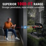 TempPro TP829 1000ft Wireless Meat Thermometer Digital for Grilling and Smoking, 4 Meat Probes Grill Thermometer for Outside Grill, BBQ Thermometer for Cooking Food Temperature (Previously ThermoPro) - Image 4