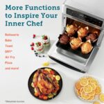 COSORI 11-in-1 Air Fryer Oven , 13Qt Small Footprint Airfryer combo with Rotisserie, Toast, Bake, Roast, Reheat Functions and more, Recipe Book & 6 Accessories Included, Perfect for Small Contertop - Image 8