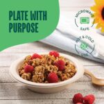 Paper Bowls, 100% Compostable Disposable Soup Bowl [125-Pack] - PFAS-Free - BPI Certified - [16 oz] Heavy Duty, Eco-Friendly, Biodegradable Bagasse Hot Food Plates and Bowls - Natural Brown - Image 4