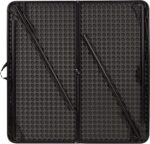 Flash Furniture Dunham 2.83' Square Plastic Folding Event Table with Carrying Handle, Bi-Fold Banquet Table for Indoor/Outdoor Events, Dark Gray - Image 13