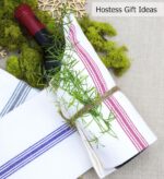 Cotton Craft - Scandia Stripe 12 Pack - Pure Cotton - Professional Commercial Restaurant Grade Kitchen Dish Tea Towel Cloth Napkins - Low Lint Sturdy Weave - Reusable - 16x28-30 Ounces - Charcoal - Image 6