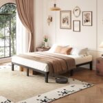 12 Inch High Full Size Bed Frame Metal, Platform Bed Frame Full Size, Heavy Duty, Easy Assembly, Noise Free, Black - Image 3
