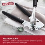 Swing-A-Way Easy-Crank Can Opener with Folding Crank Handle, Black, 3.50 x 4.50 x 10.50 - Image 4