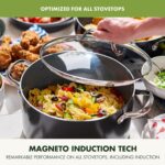 GreenPan Valencia Pro Hard Anodized Healthy Ceramic Nonstick 8QT Stock Pot with Lid, PFAS-Free, Induction, Dishwasher Safe, Oven Safe, Gray - Image 6